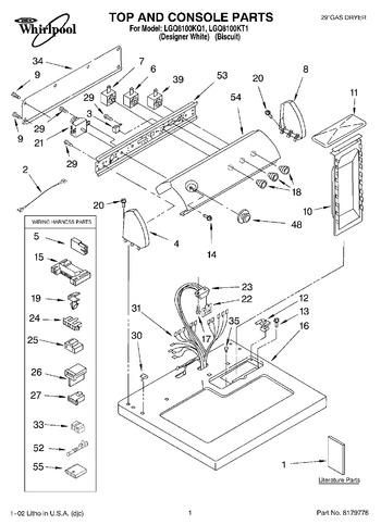 Diagram for LGQ8100KQ1