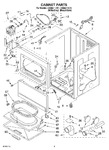 Diagram for 02 - Cabinet Parts