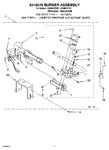 Diagram for 04 - 8318276 Burner Assembly, Optional Parts (not Included)