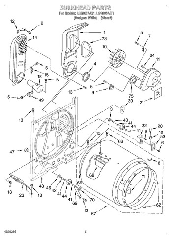 Diagram for LGQ8857JQ1