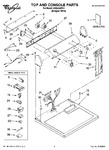 Diagram for 01 - Top And Console Parts