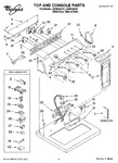 Diagram for 01 - Top And Console Parts