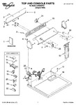 Diagram for 01 - Top And Console Parts