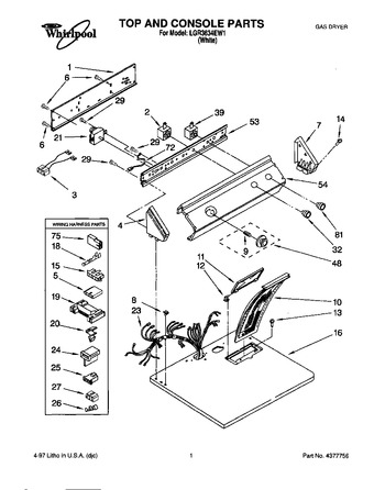 Diagram for LGR3634EW1