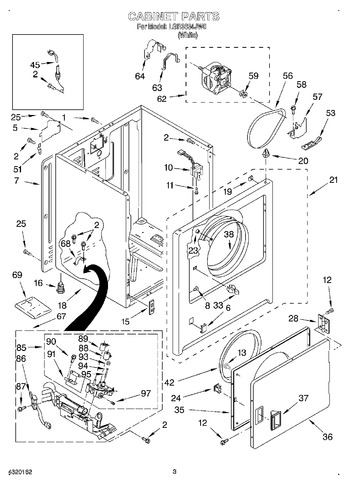 Diagram for LGR3634JW0