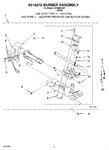 Diagram for 03 - 8318272 Burner Assembly