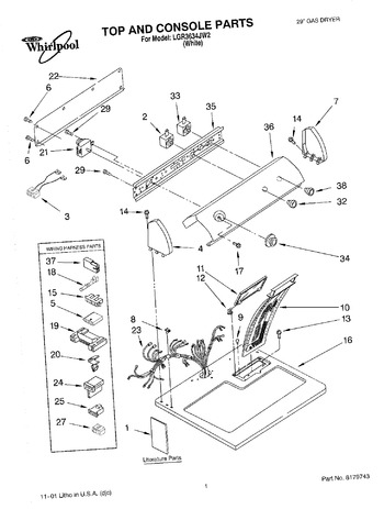 Diagram for LGR3634JW2