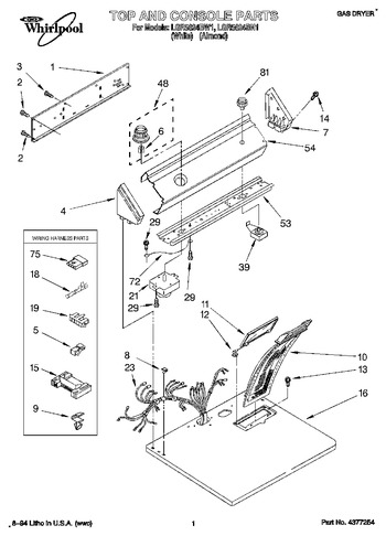 Diagram for LGR5624BW1