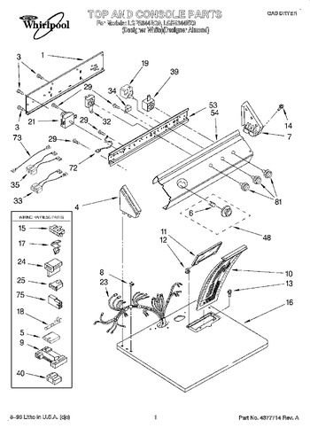 Diagram for LGR5644EZ0