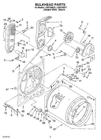 Diagram for LGR5700KQ1