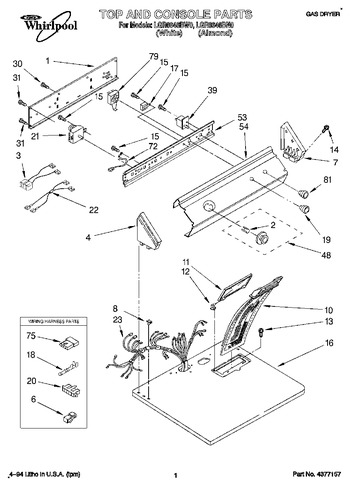 Diagram for LGR6646BW0