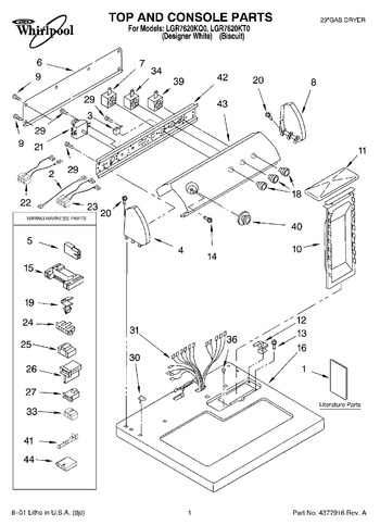 Diagram for LGR7620KQ0