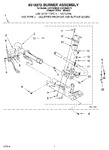 Diagram for 04 - 8318272 Burner Assembly