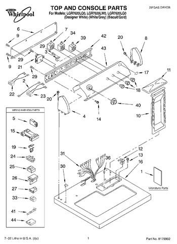 Diagram for LGR7620LW0