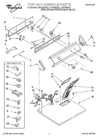 Diagram for LGR7646DW1