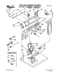 Diagram for 01 - Top And Console, Lit/optional