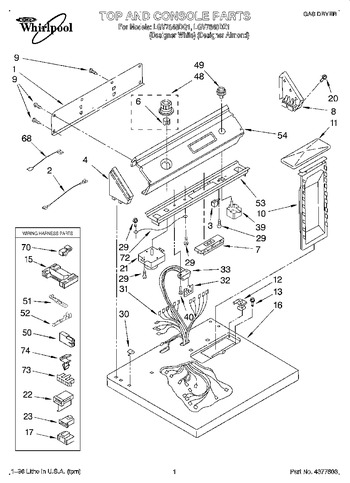 Diagram for LGV7848DQ1