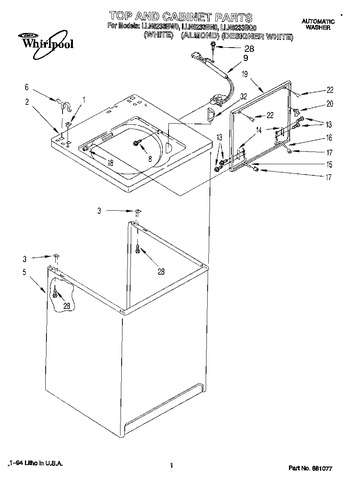 Diagram for LLN8233BW0