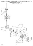 Diagram for 05 - Brake, Clutch, Gearcase, Motor & Pump