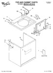 Diagram for 01 - Top And Cabinet, Literature