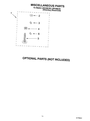 Diagram for LSN1000LW0