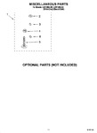 Diagram for 10 - Miscellaneous Parts Optional Parts (not Included)