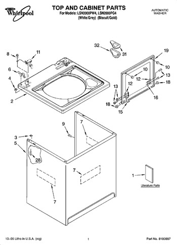 Diagram for LSN2000PG4