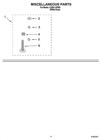 Diagram for LSQ9110PW0