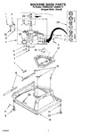 Diagram for 04 - Machine Base Parts