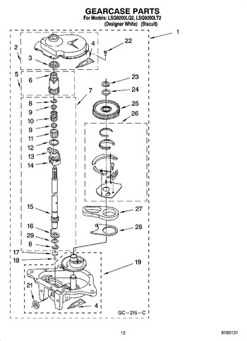 Diagram for LSQ9200LT2