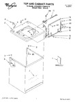 Diagram for 01 - Top And Cabinet, Literature