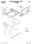 Diagram for 01 - Top And Cabinet Parts