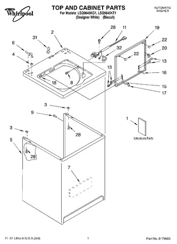 Diagram for LSQ9645KT1