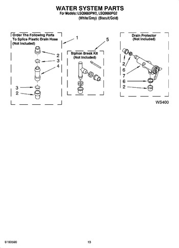 Diagram for LSQ9660PW2