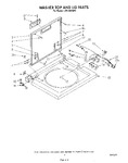 Diagram for 07 - Washer Top And Lid