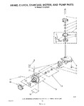 Diagram for 09 - Brake, Clutch, Gearcase, Motor And Pump