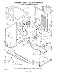 Diagram for 04 - Dryer Cabinet And Motor