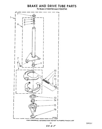 Diagram for LT7000XTW0