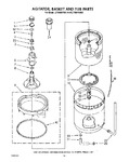 Diagram for 11 - Agitator, Basket And Tub