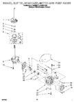 Diagram for 08 - Brake, Clutch, Gearcase, Motor And Pump