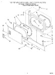 Diagram for 02 - Dryer Front Panel And Door