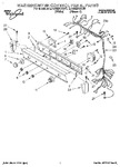 Diagram for 01 - Washer/dryer Control Panel