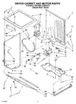 Diagram for 03 - Dryer Cabinet And Motor Parts