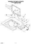 Diagram for 06 - Washer Top And Lid Parts