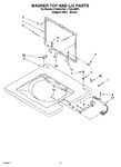 Diagram for 06 - Washer Top And Lid Parts