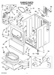 Diagram for 02 - Cabinet Parts