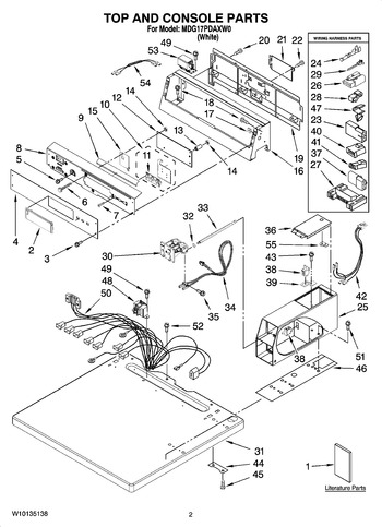 Diagram for MDG17PDAXW0