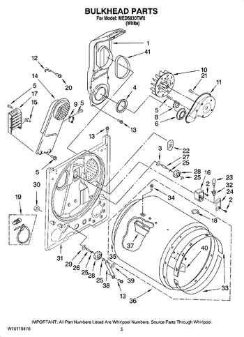 Diagram for MED5830TW0