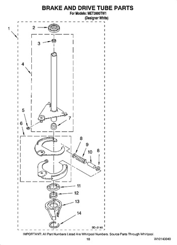 Diagram for MET3800TW1