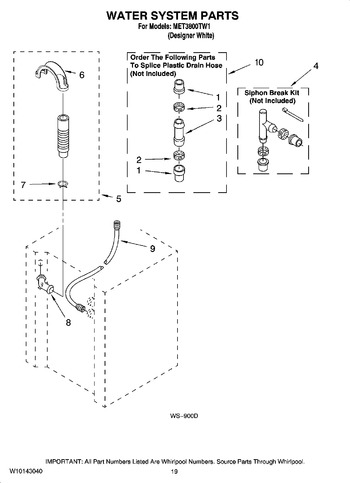 Diagram for MET3800TW1